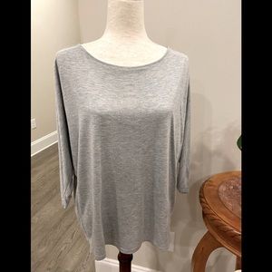 Talbots New! Petite 1X Petite Grey T-Shirt with Tags